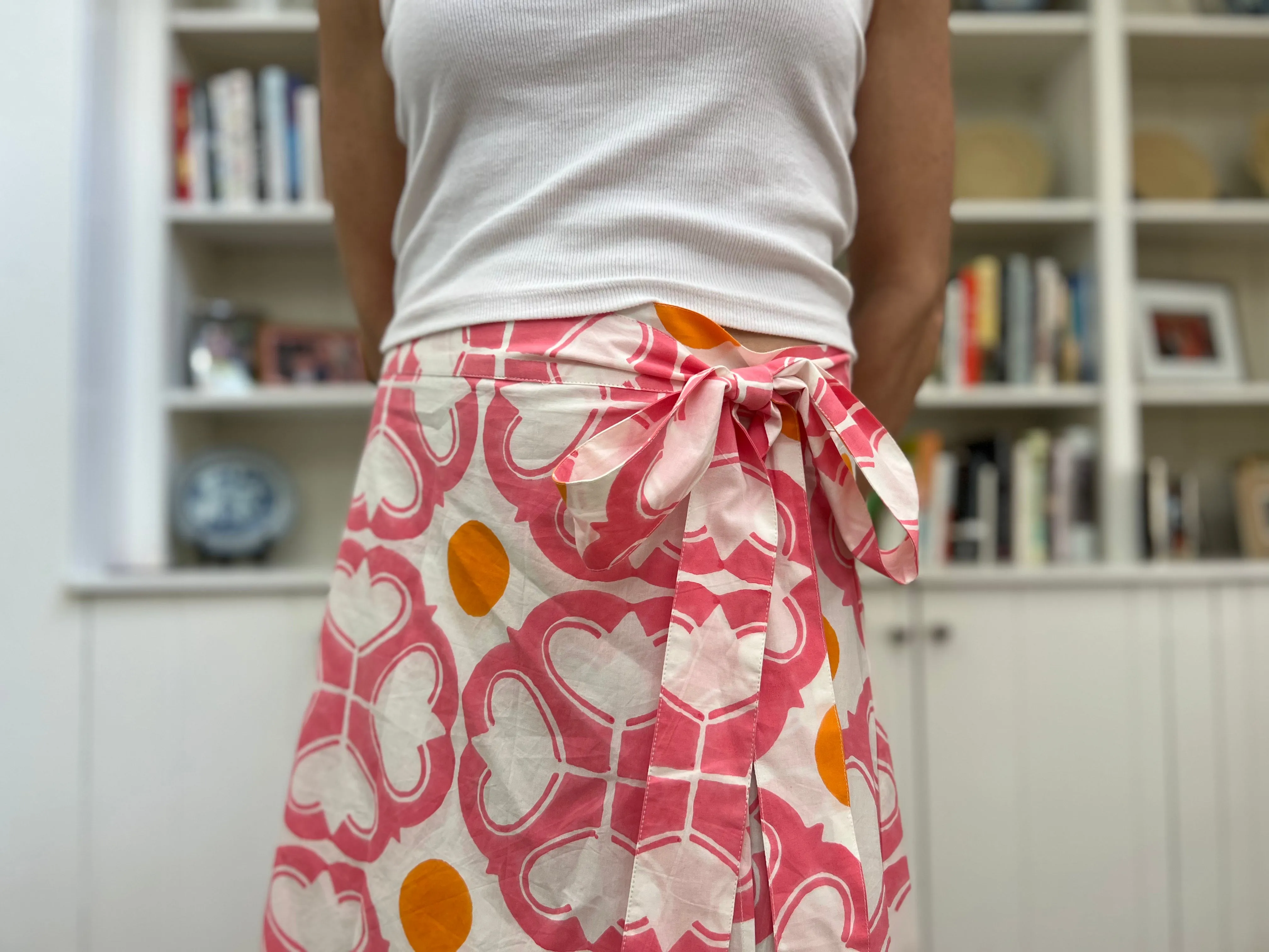 Watermelon Condor Wrap Skirt