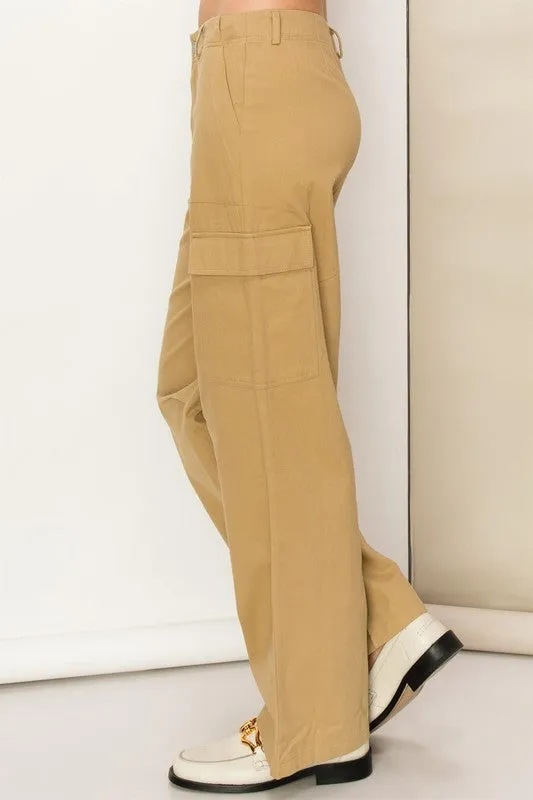 WEEKEND CHILL HIGH WAIST CARGO PANTS