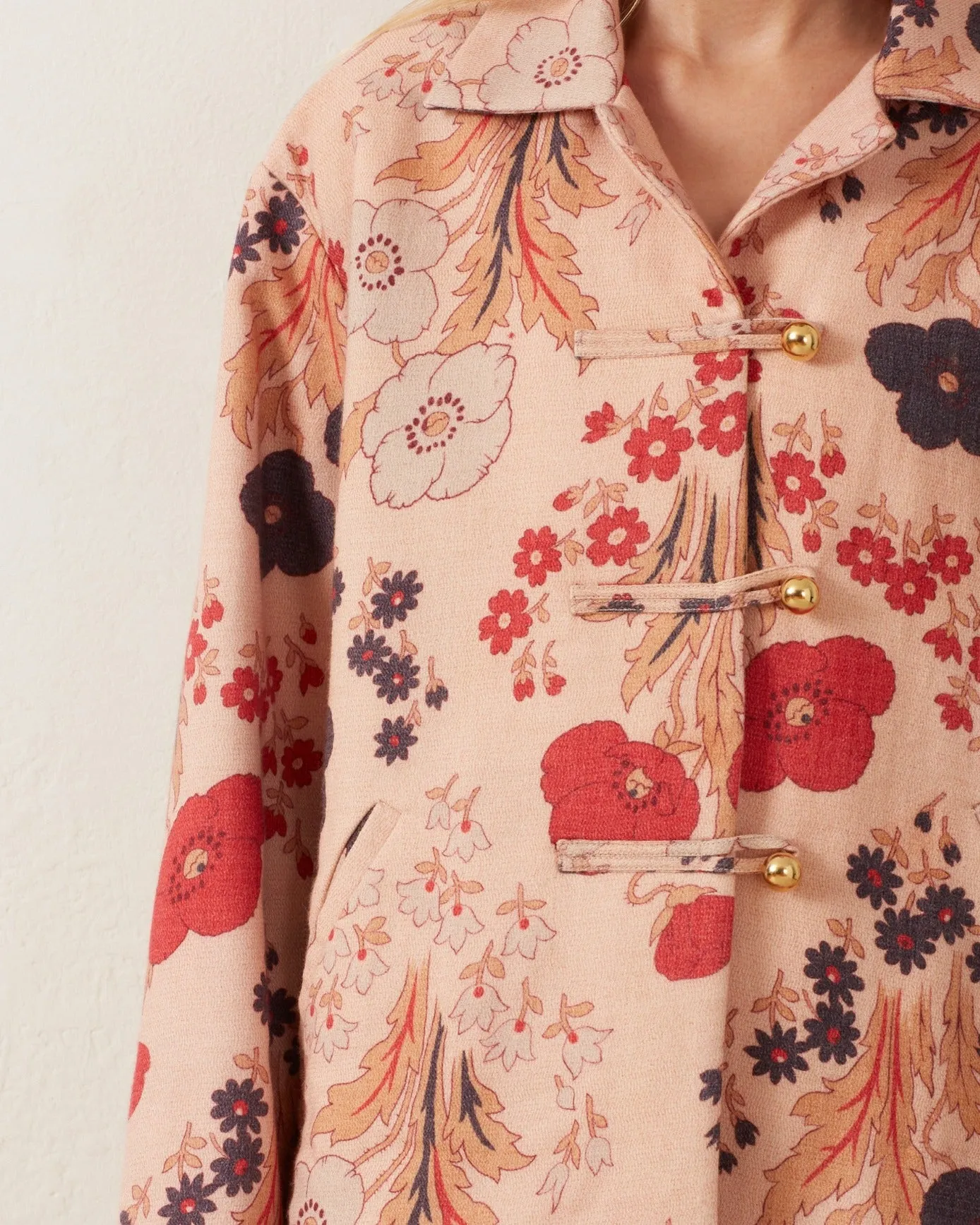 Western Vintage Poppy Jacket