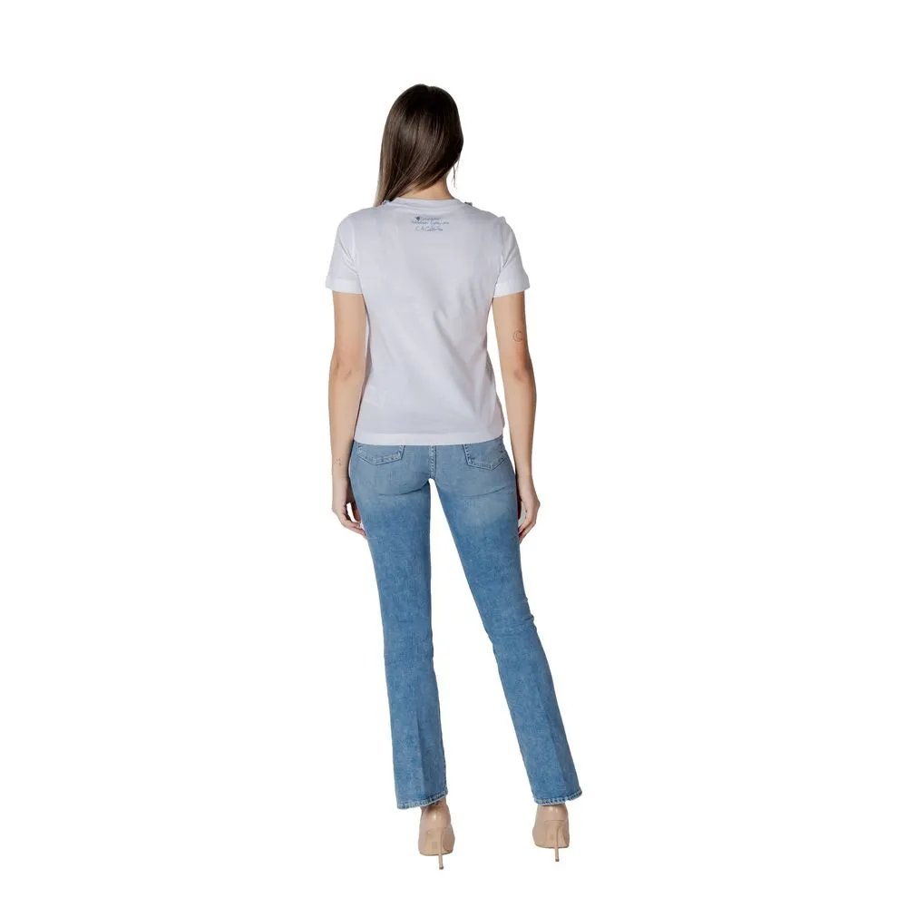 White Cotton Tops & T-Shirt