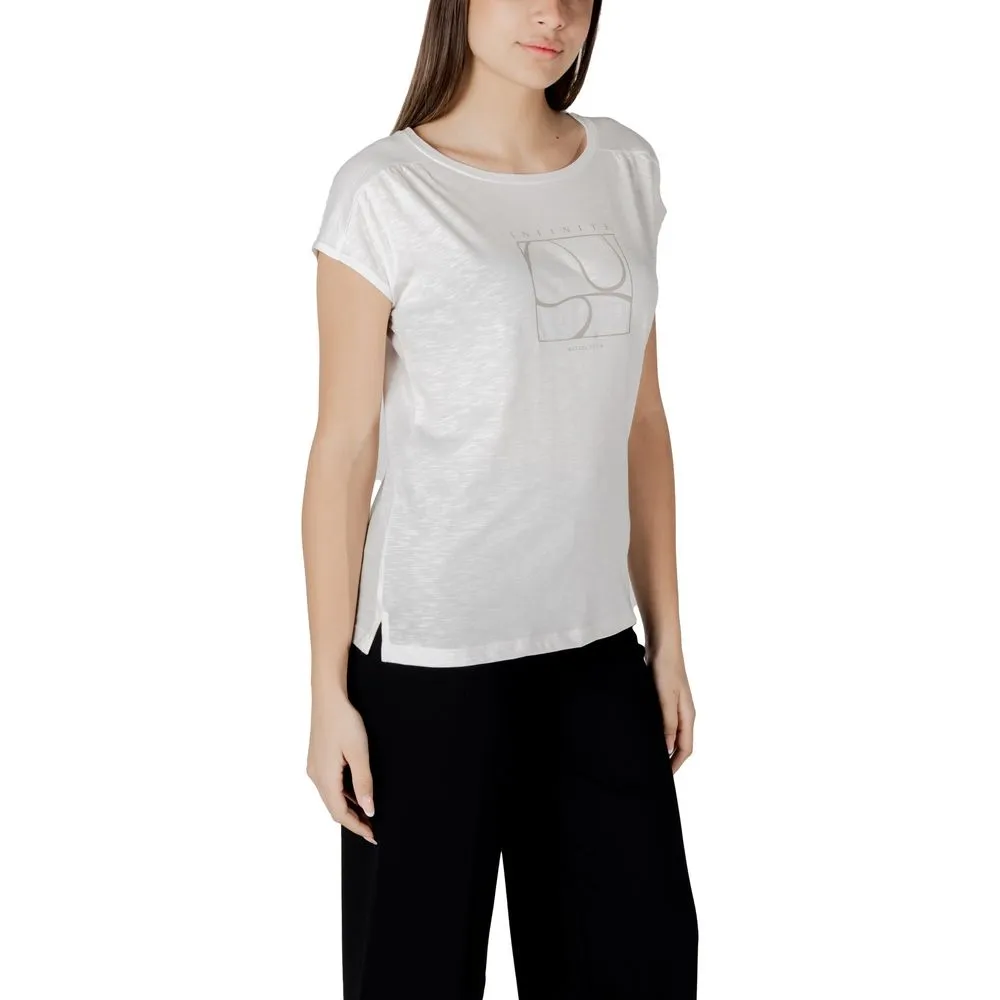White Cotton Tops & T-Shirt