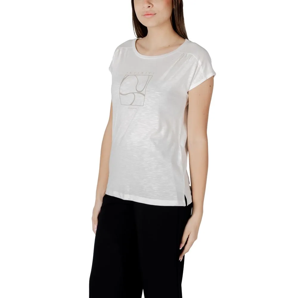 White Cotton Tops & T-Shirt