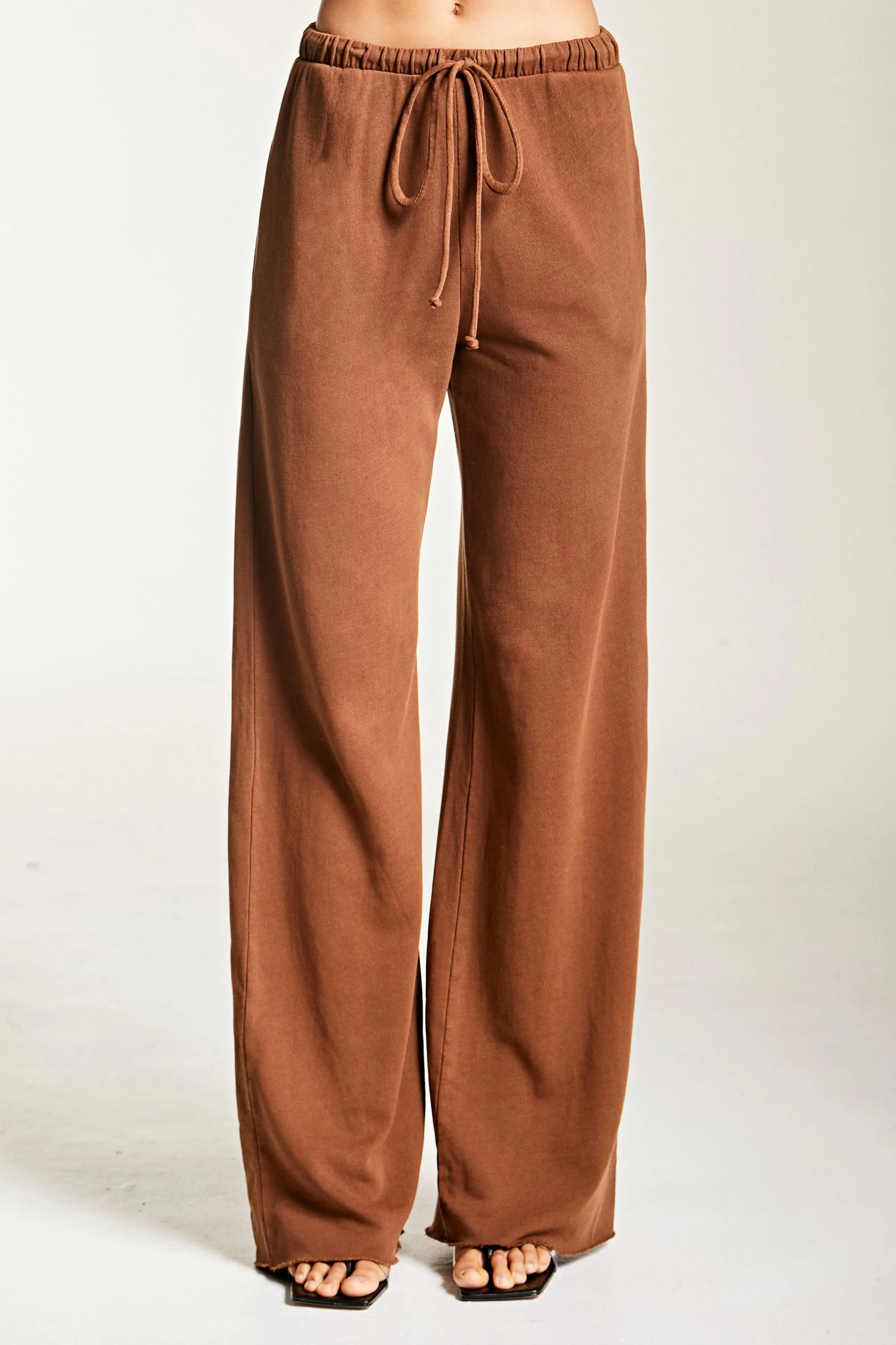 Wide Leg Drawstring Pant