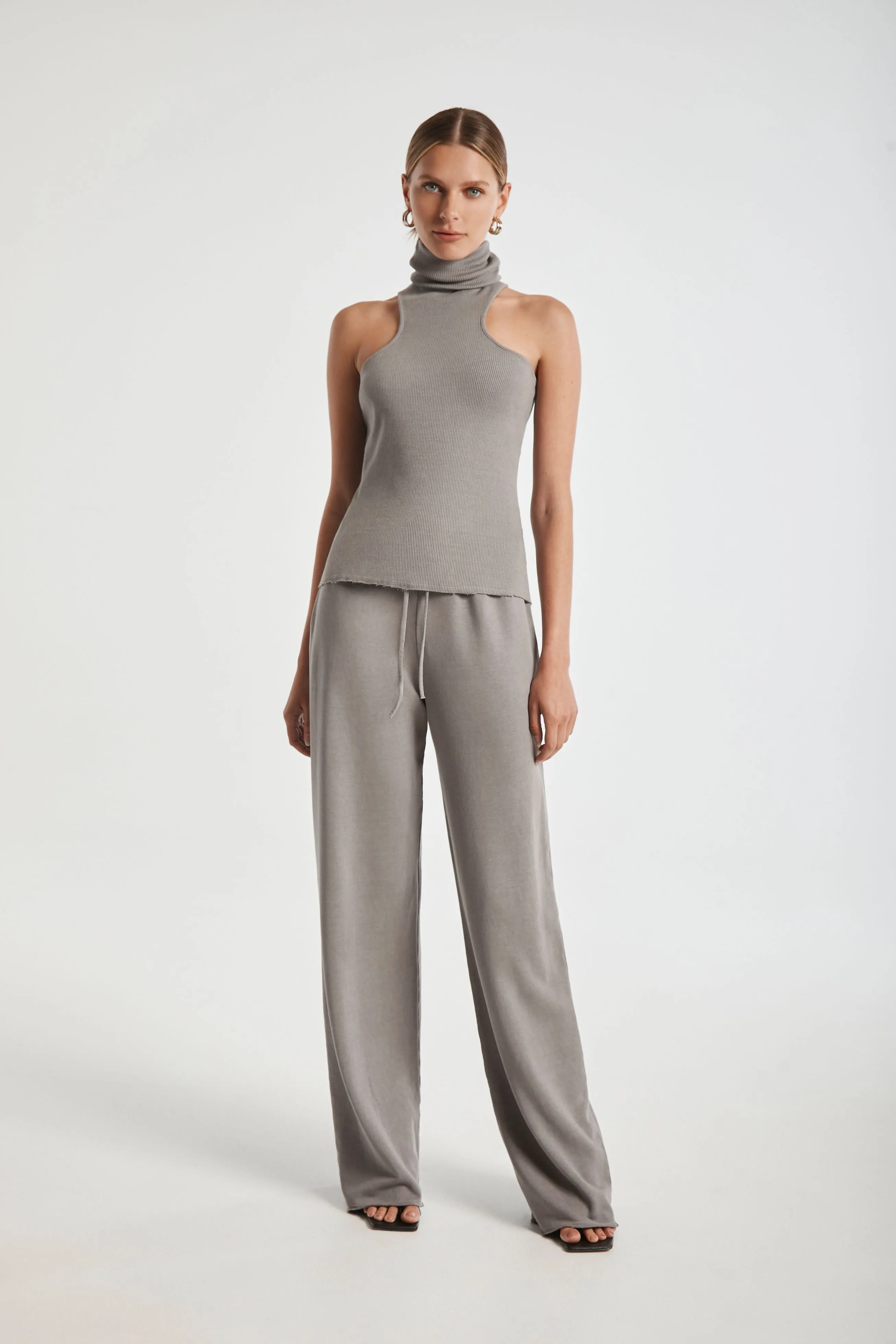 Wide Leg Drawstring Pant