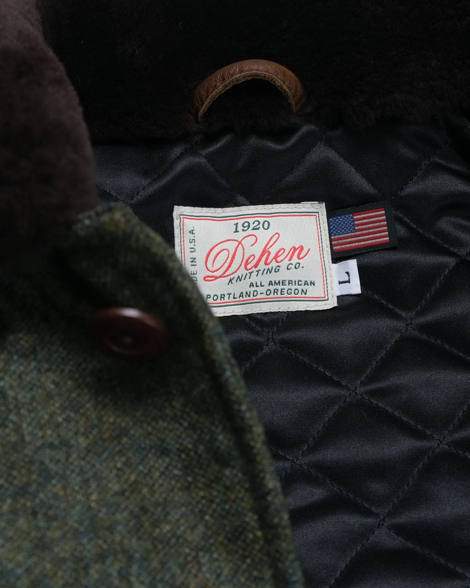 Winston Jacket - Hunter Green / Brown
