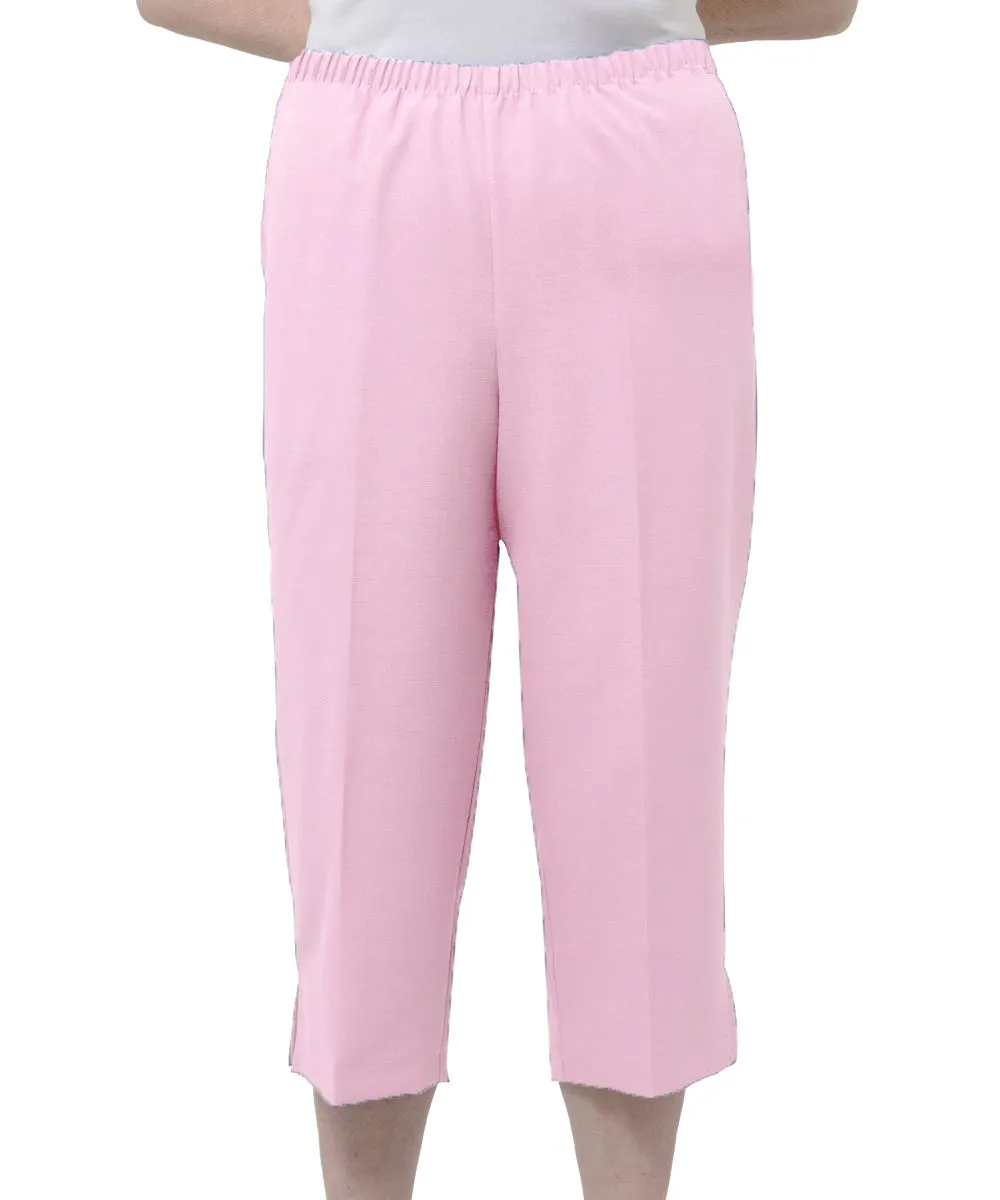 Women's Assisted Dressing Open Back Capris
