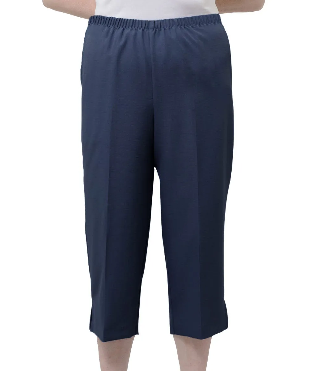 Women's Assisted Dressing Open Back Capris