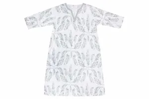 Women's Bamboo Sleeping Tunic - Feather White