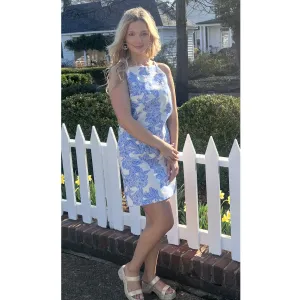 WOMEN'S HALTER FLOWER DRESS