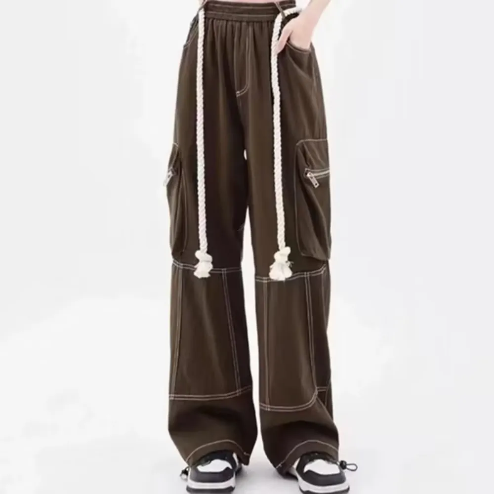 Women's Hip-hop Spice Girls Multi-Pocket Cargo Pants