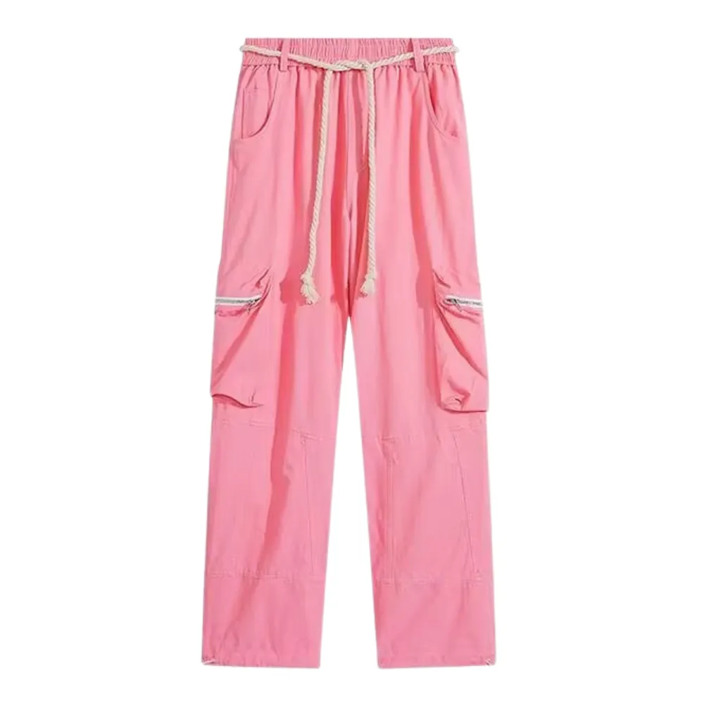 Women's Hip-hop Spice Girls Multi-Pocket Cargo Pants