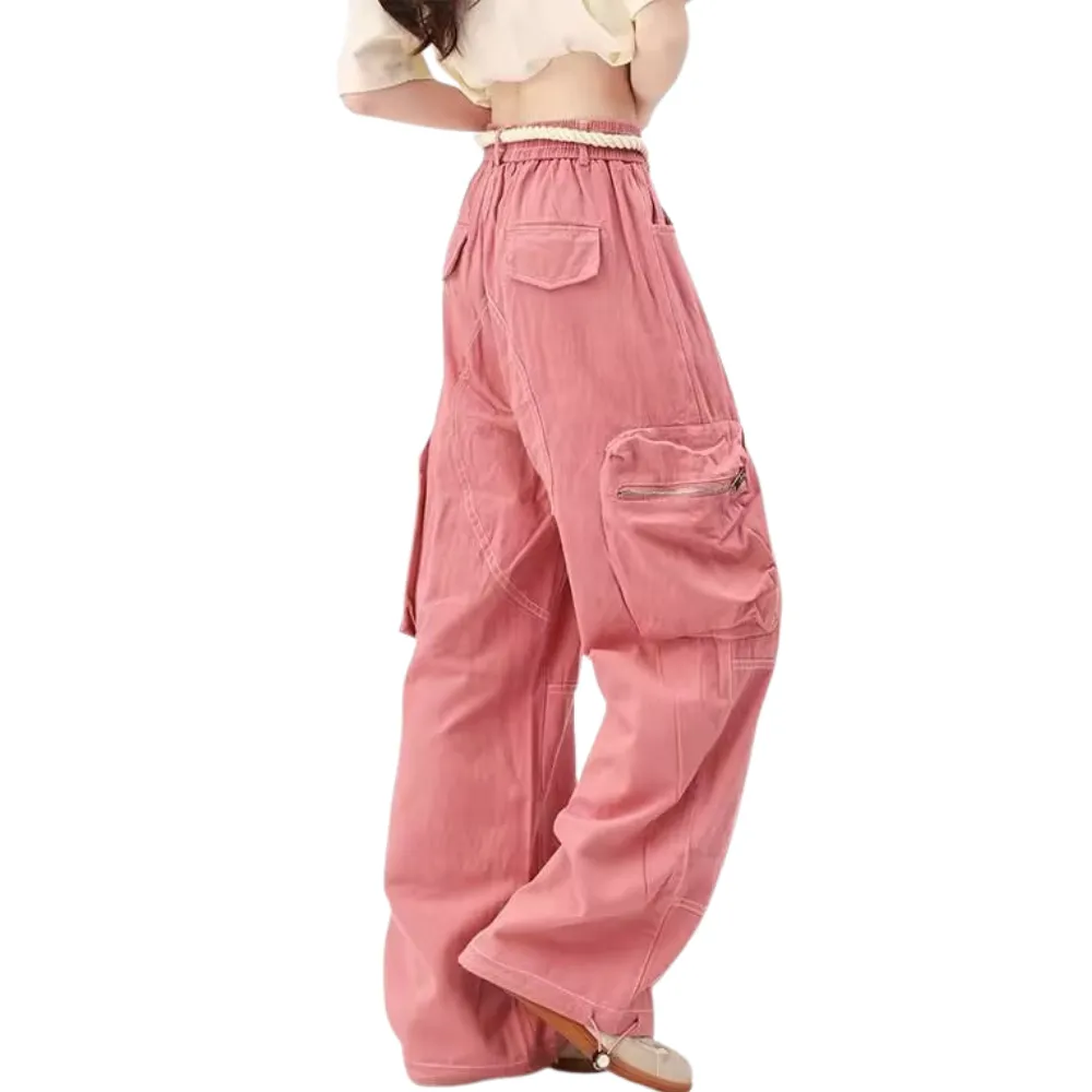 Women's Hip-hop Spice Girls Multi-Pocket Cargo Pants