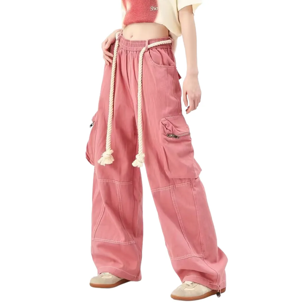 Women's Hip-hop Spice Girls Multi-Pocket Cargo Pants
