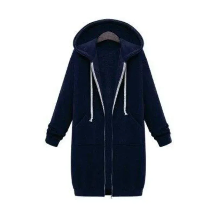 Women's Long Zipper Sweatshirt: Roza