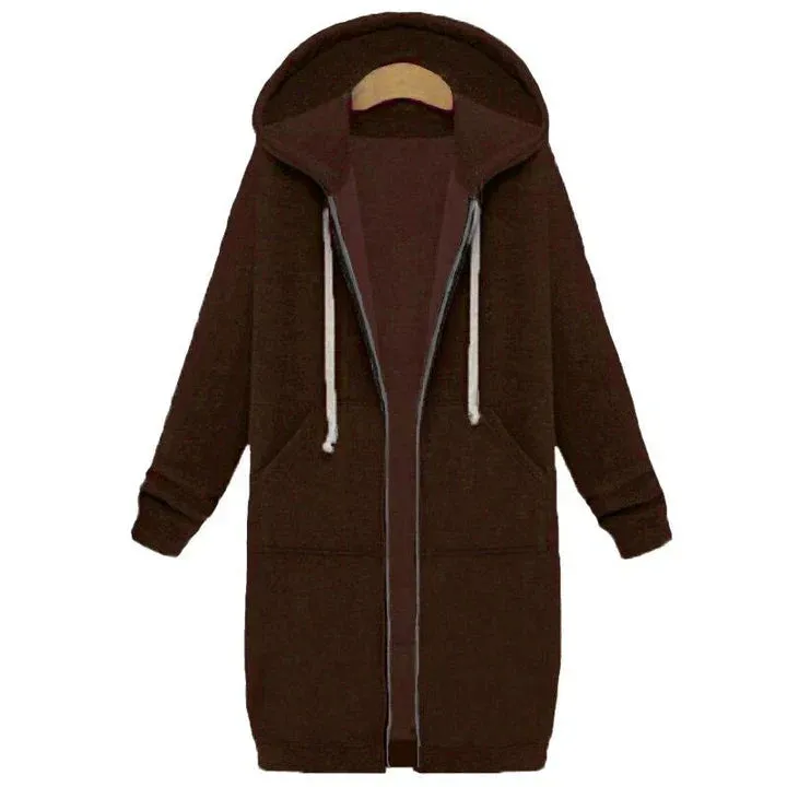 Women's Long Zipper Sweatshirt: Roza