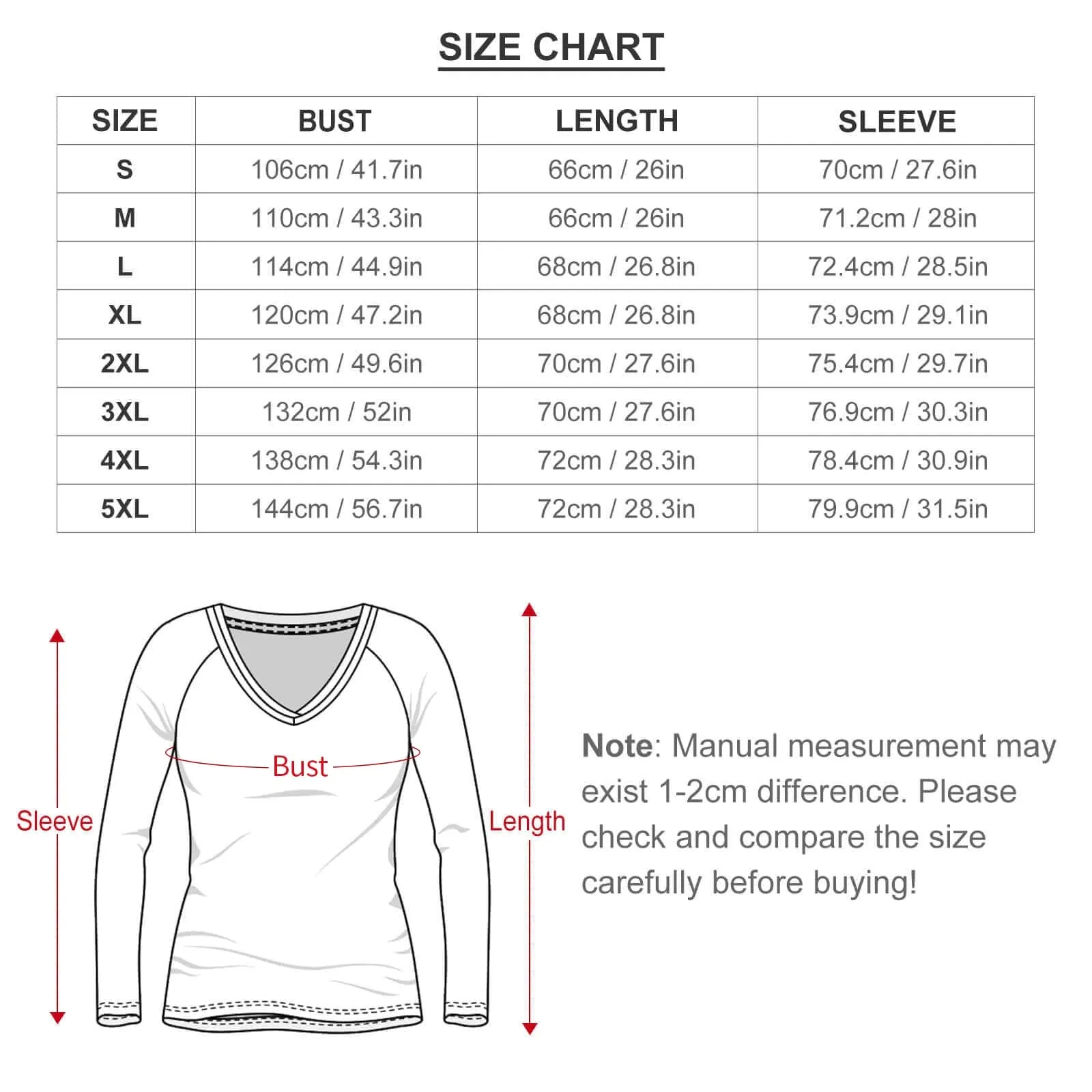 Women's Skull Gothic Long Sleeve Loose Tee