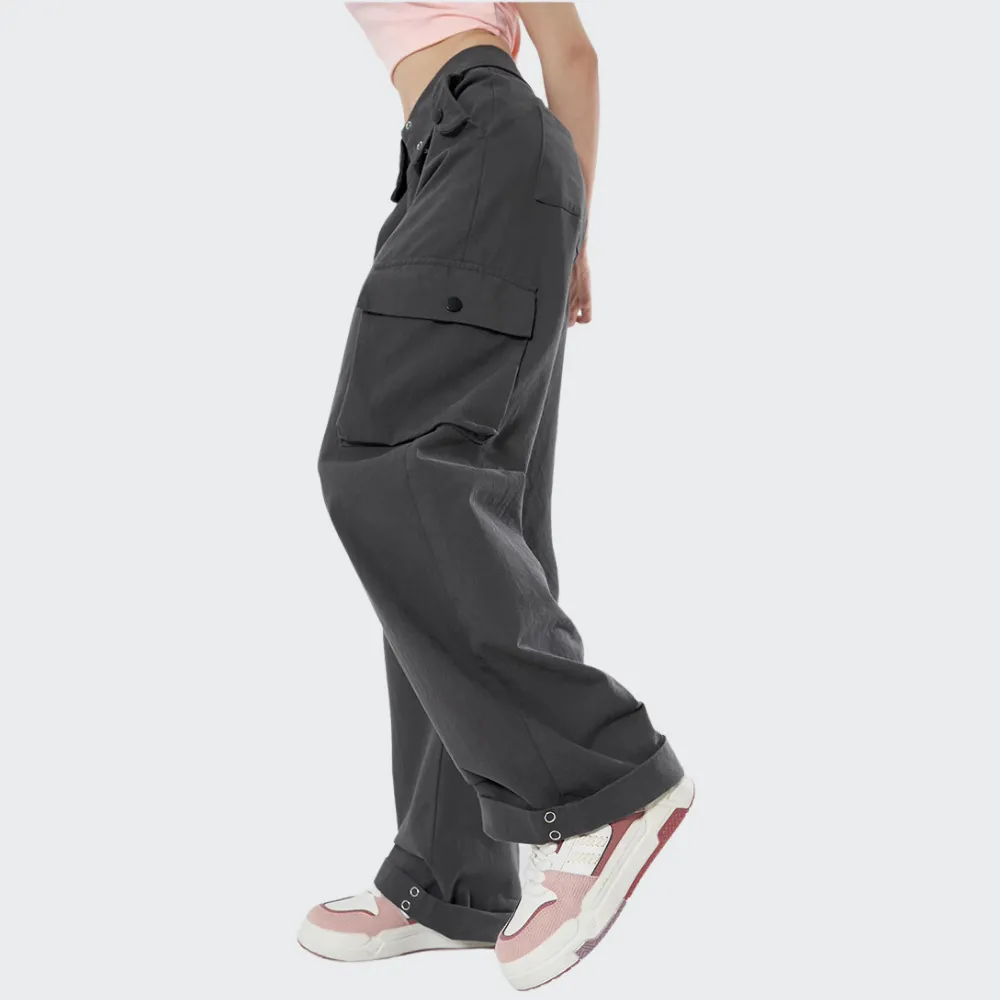 Women's Street Flap Waistband Cargo Pants