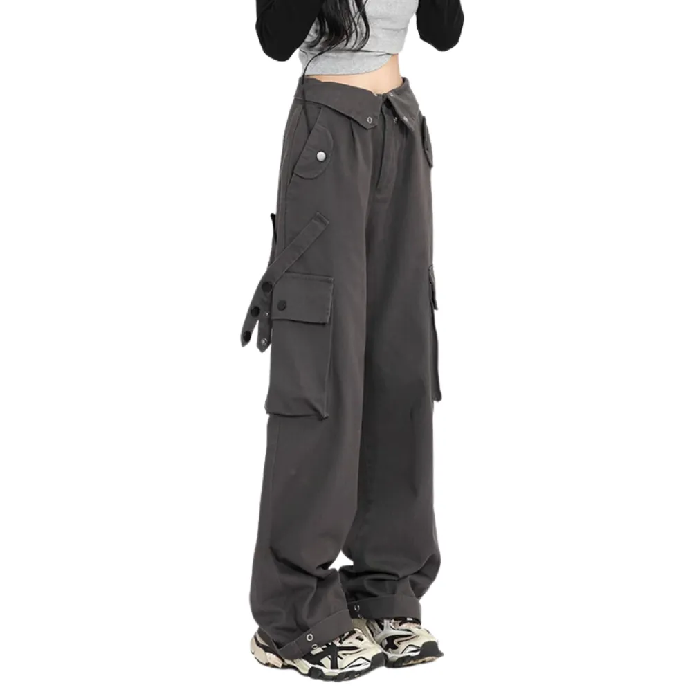 Women's Street Flap Waistband Cargo Pants