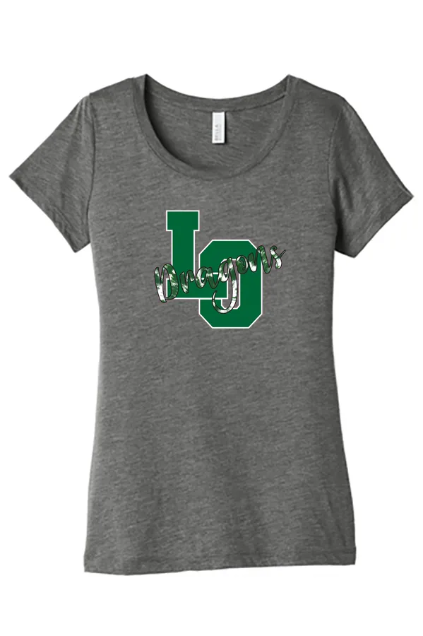 Women's Triblend Short Sleeve Tee - Lake Orion Spirit