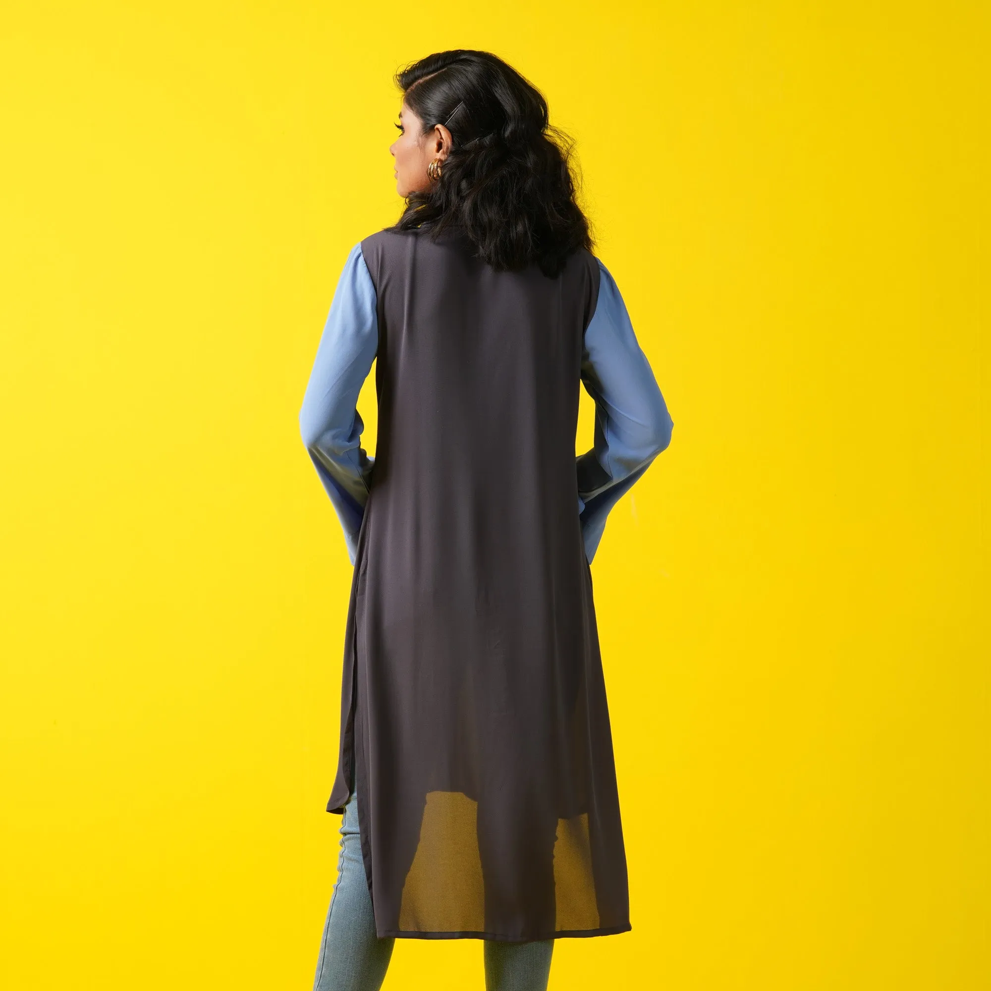 Womens Tunic-Black 1