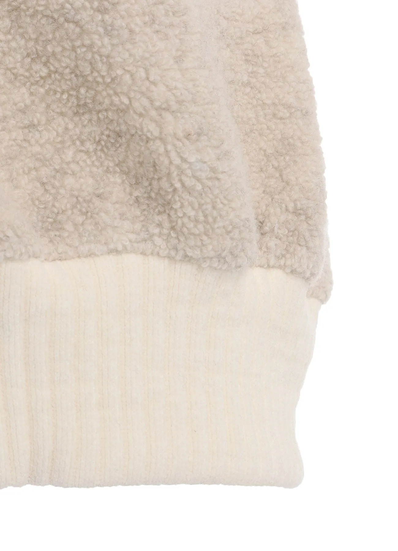 WOOL BREND PILE BLOUSON