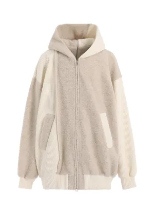 WOOL BREND PILE BLOUSON