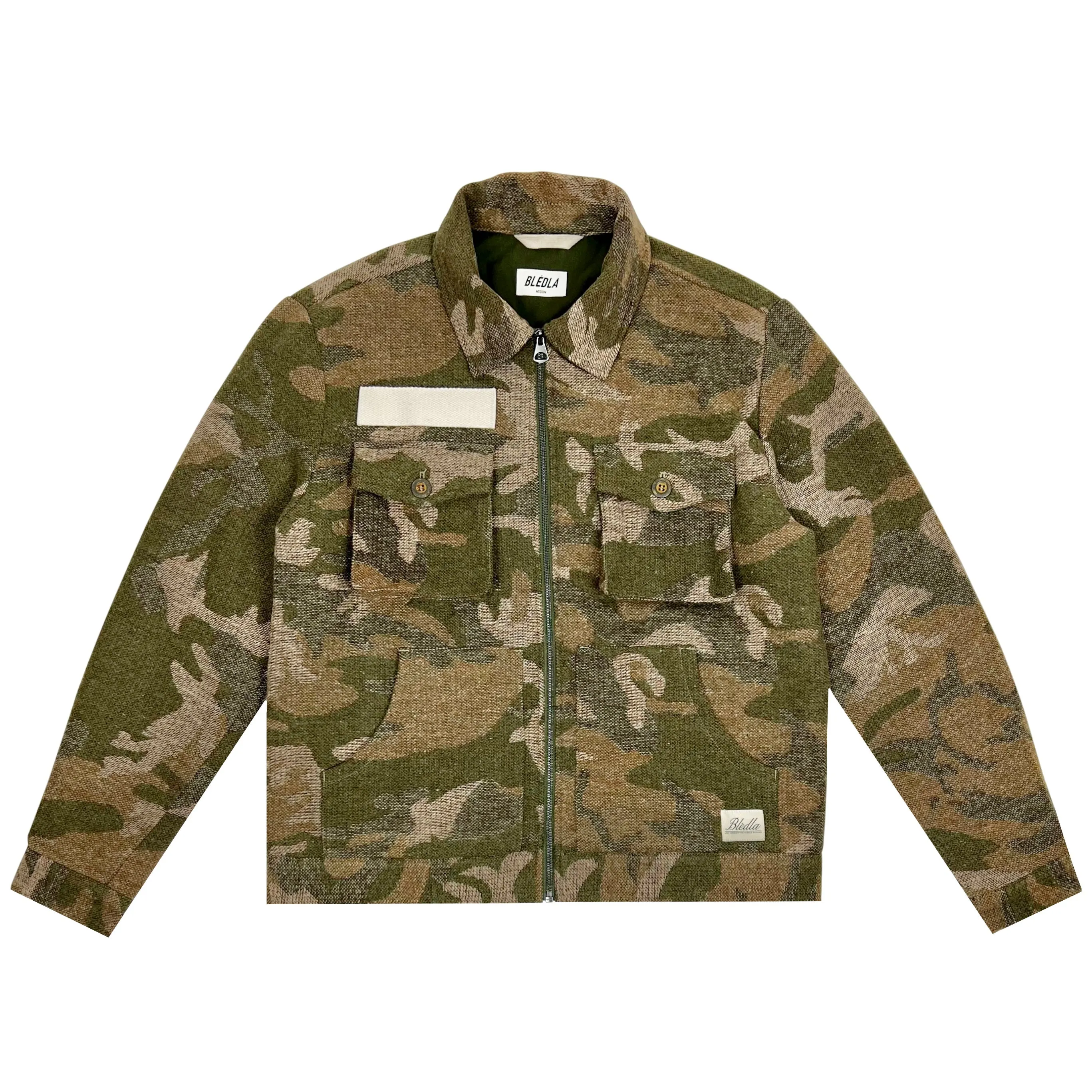 Wool Camo Jacket