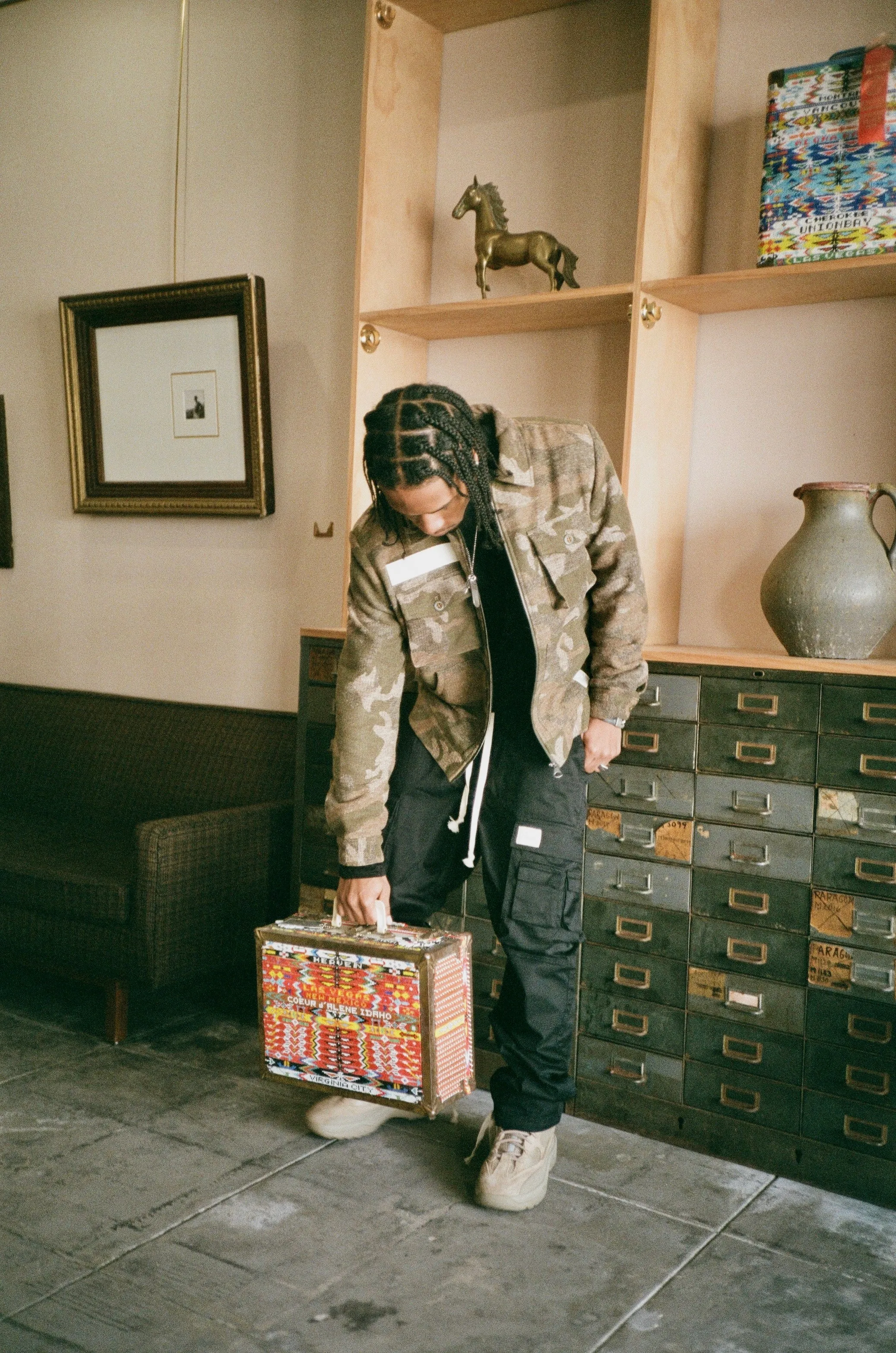 Wool Camo Jacket