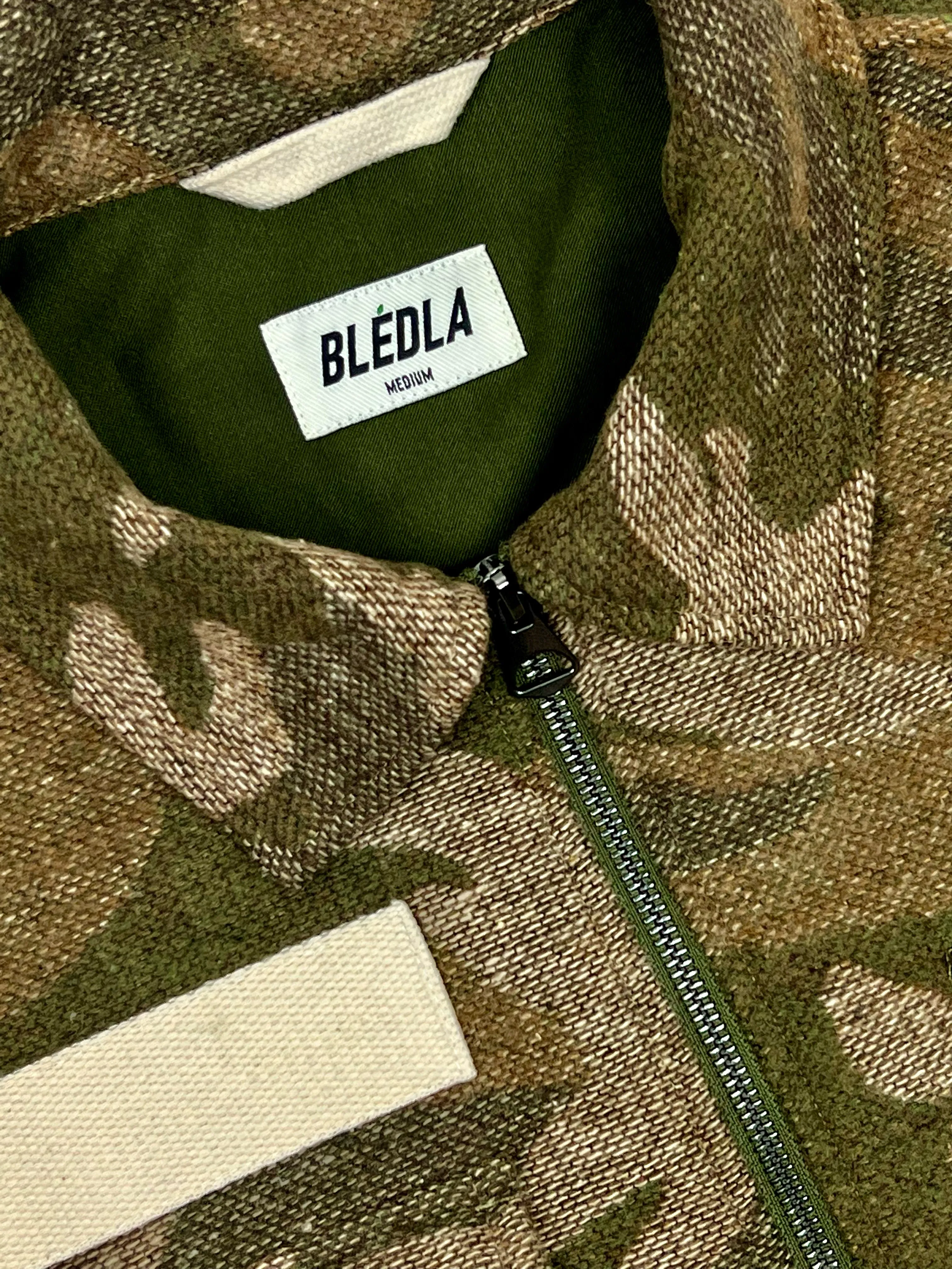 Wool Camo Jacket