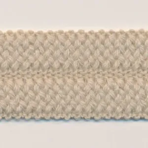 Wool Knit Binder Tape #3 Light Beige