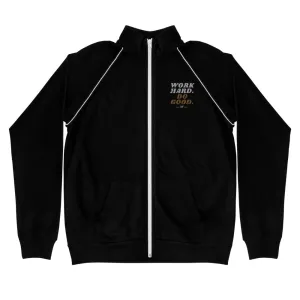 Work Hard Do Good Zip Up Jacket