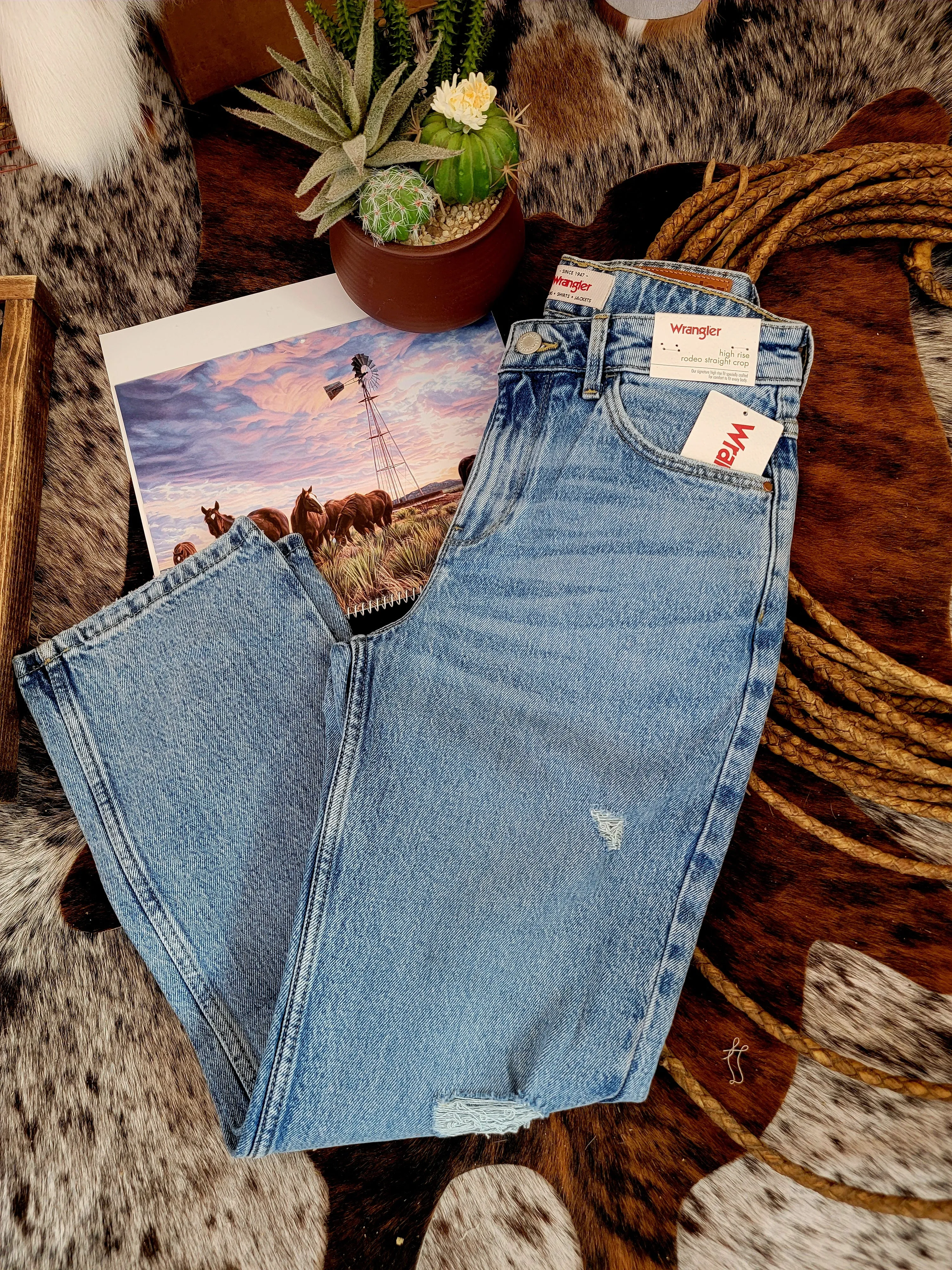 Wrangler Rodeo Crop
