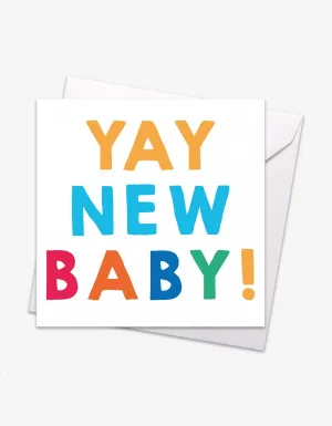 YAY! New Baby Card