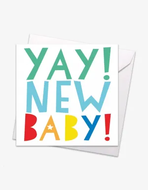 Yay New Baby Card