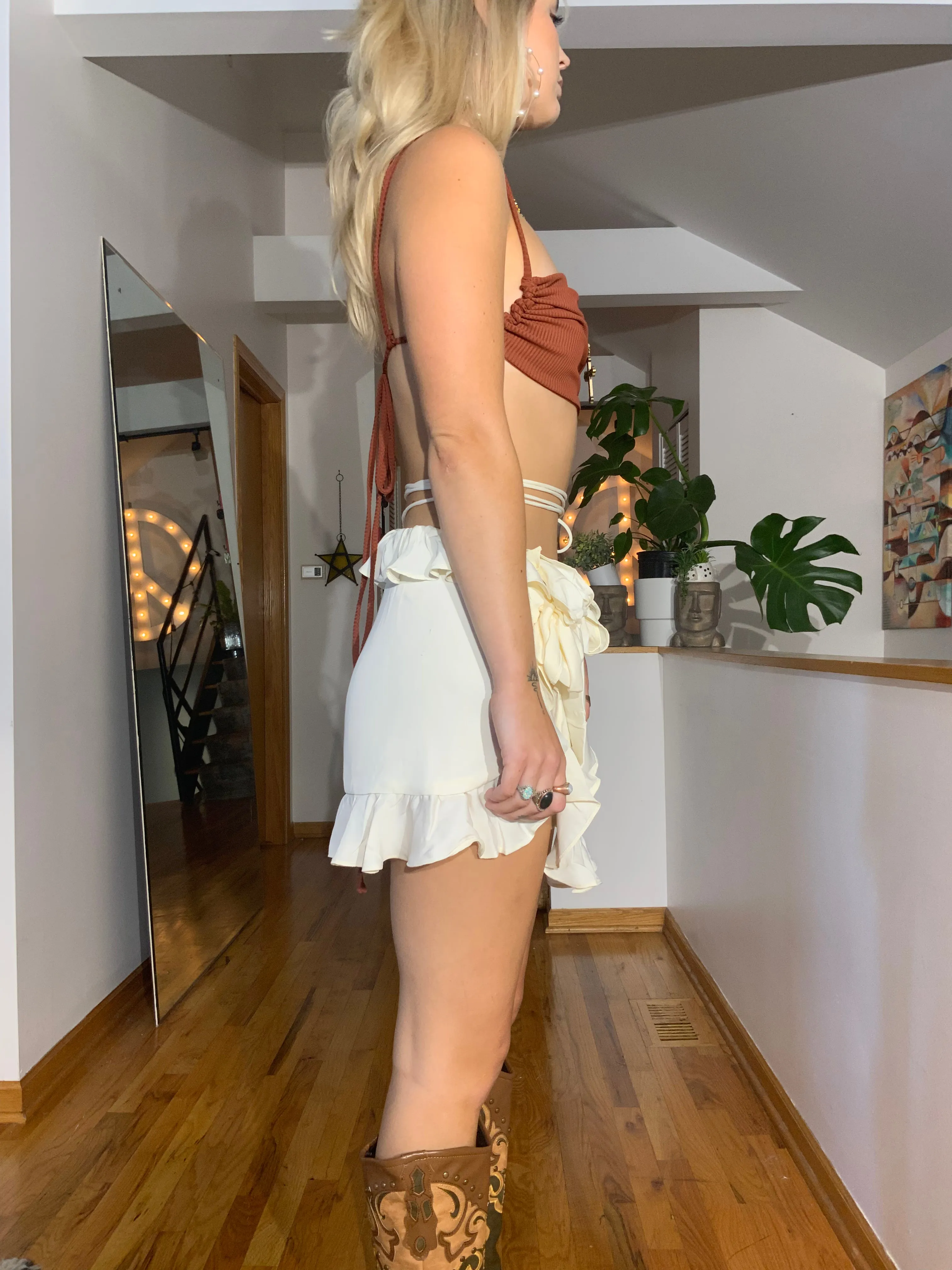 You’re a Sweet Pea Wrap Skirt