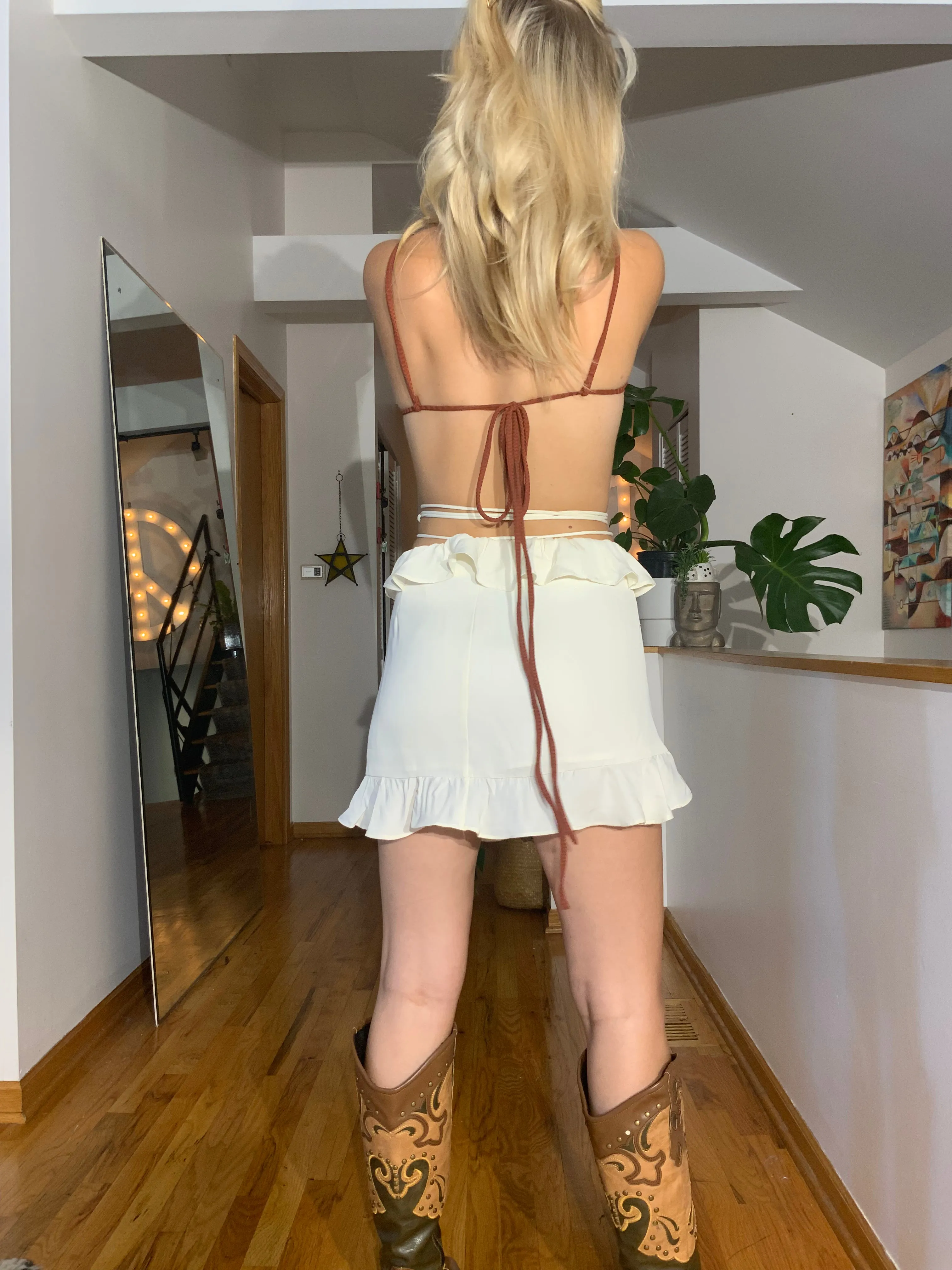 You’re a Sweet Pea Wrap Skirt